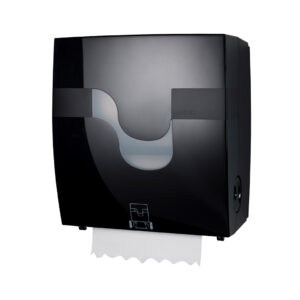 Mastermatic Auto Paper Dispenser in Black color.