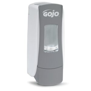 Gojo Dispenser in grey and white